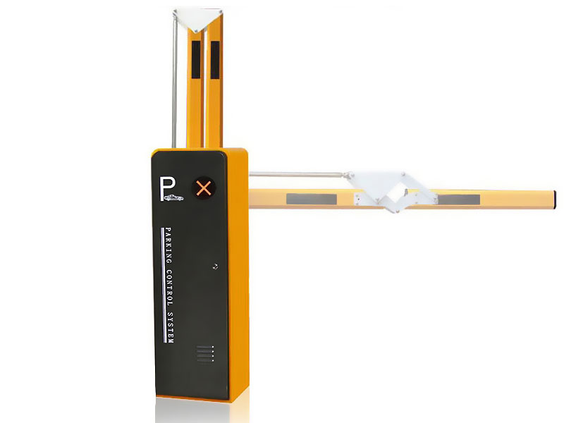 A1X桔黄180度折叠杆道闸