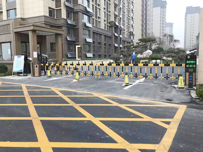 小区道闸安装案例