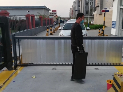 小区道闸安装案例