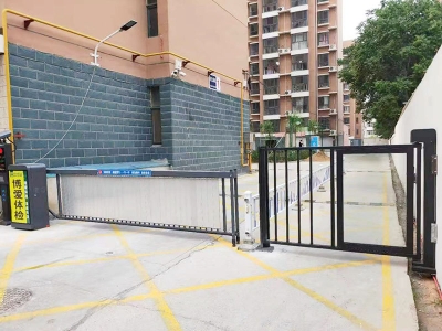 小区道闸安装案例