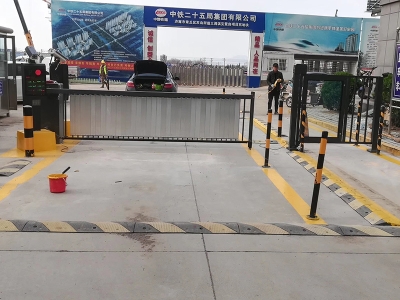 小区道闸安装案例