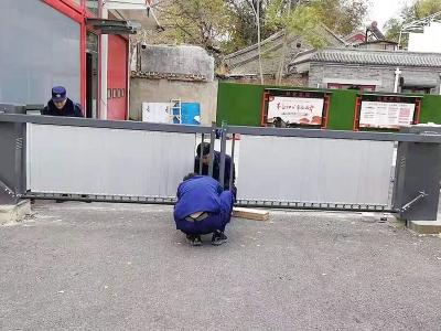 小区道闸安装案例