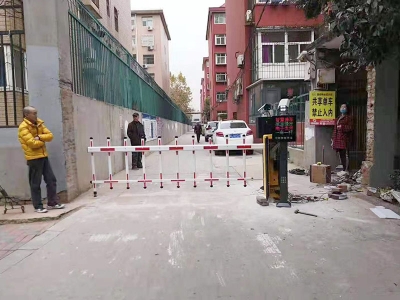 小区道闸安装案例
