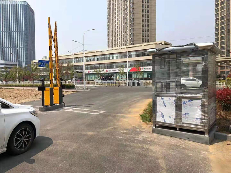 停车场栅栏道闸现场案例